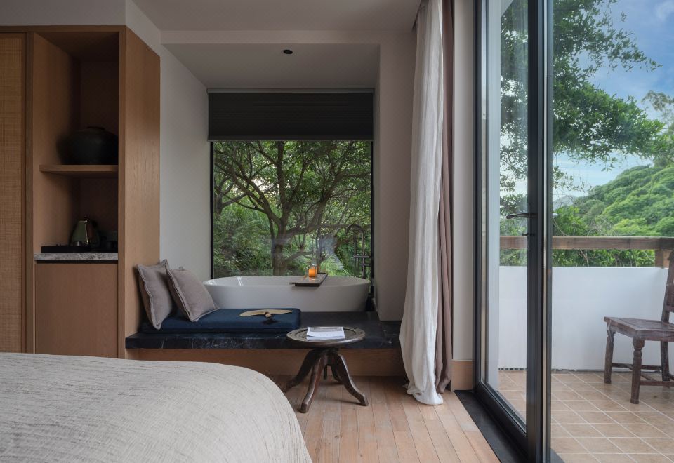 柏露·山景露臺大床房