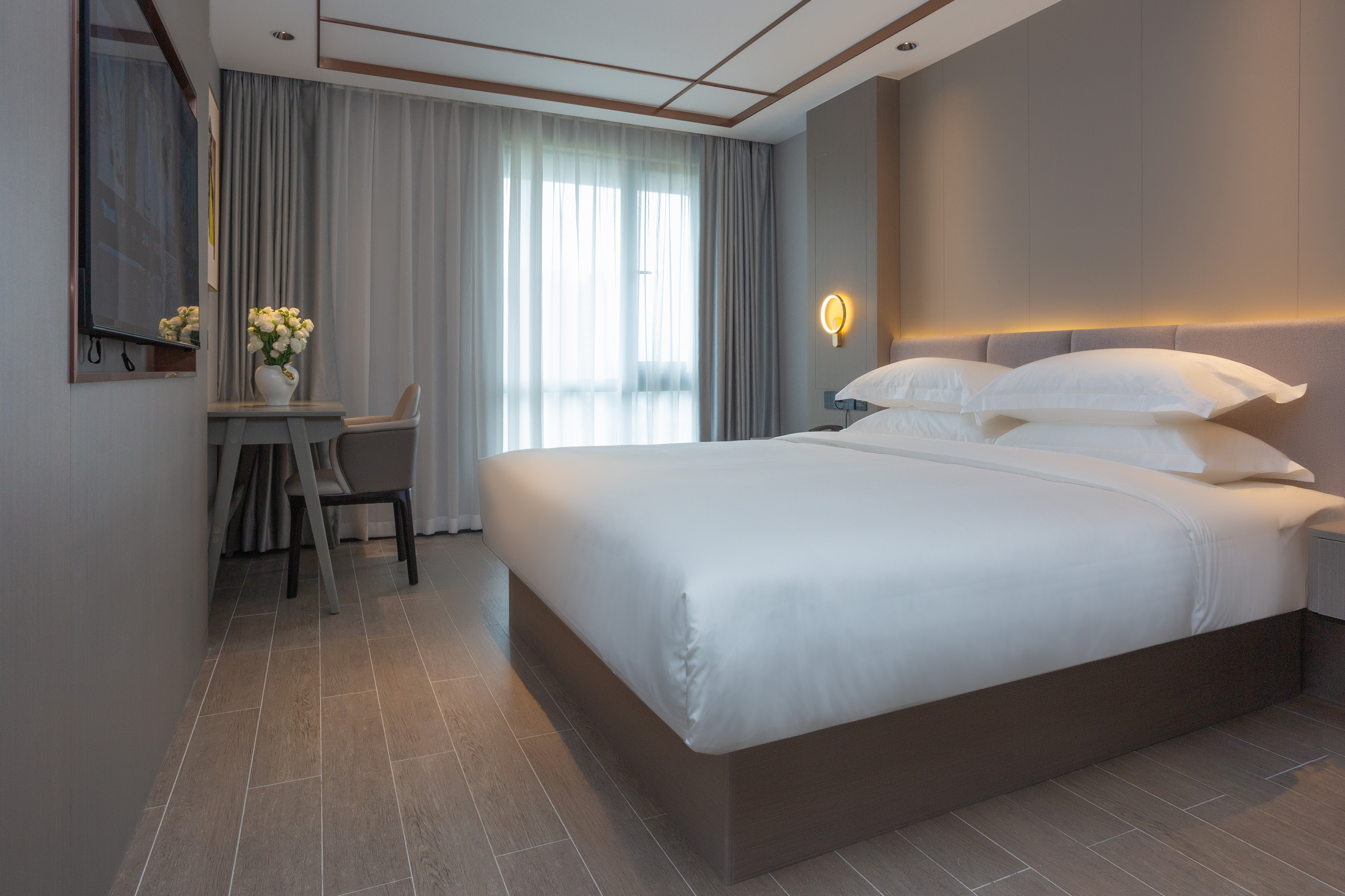 Poltton International Apartment (Guangzhou Conghua Jiadongguangchang)高级大床房（采光充足+舒适睡眠+乾湿分离）