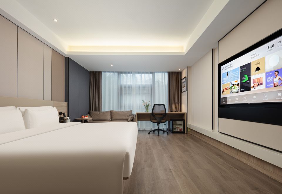 几木大床房[深睡枕+小冰箱+浴袍]