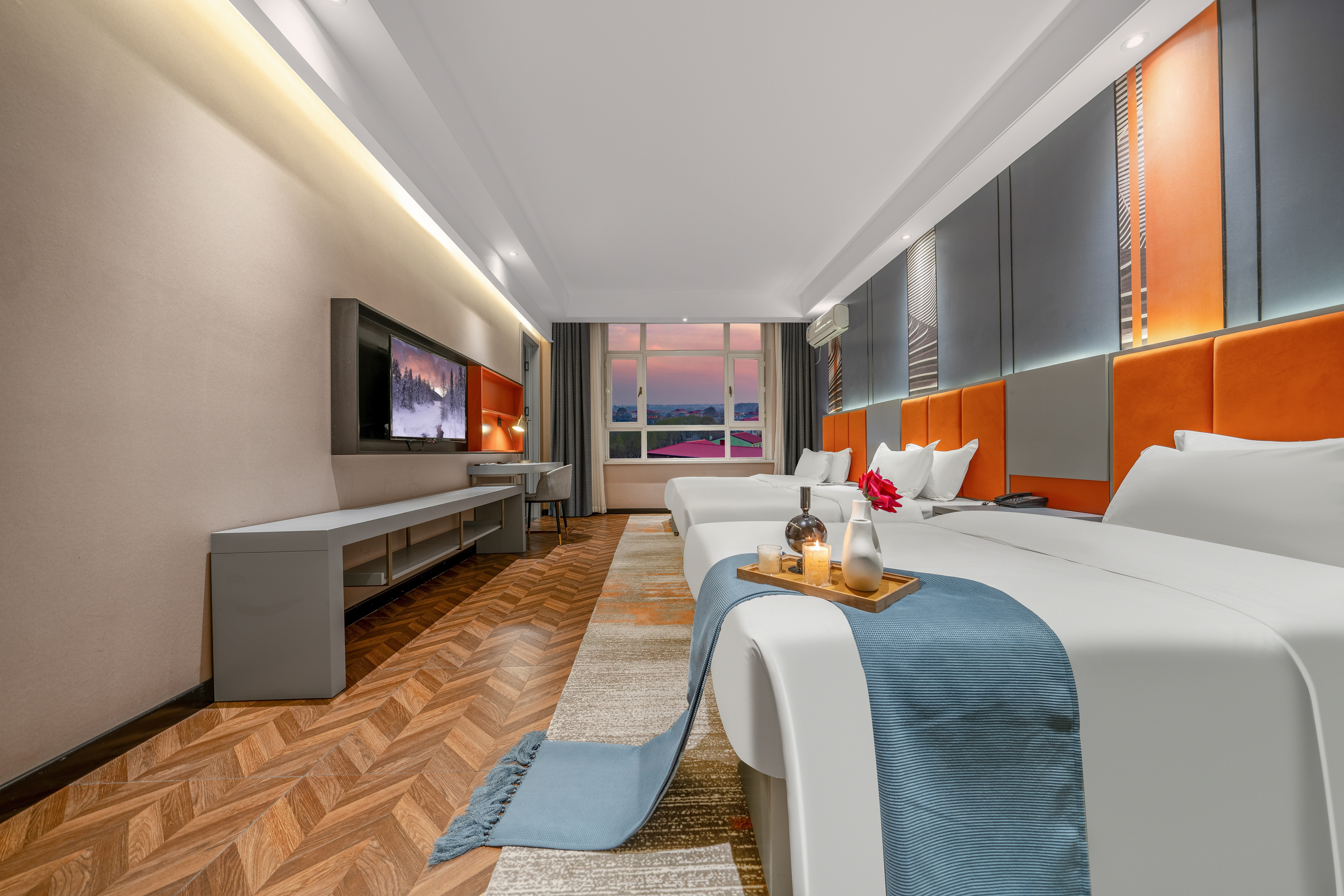 轻奢三人间【智能马桶+腿足按摩器+逸安砖隅乾湿分离】