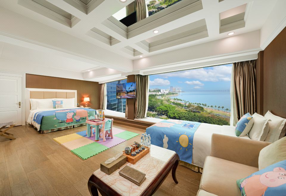 貴賓樓豪華海景親子房（觀港珠澳大橋+觀海上日出）