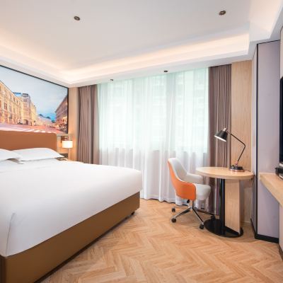 豪華大床房【奢華睡眠床墊+智能語音客控】 哈維易國際飯店（深圳東門國貿地鐵站店）優惠