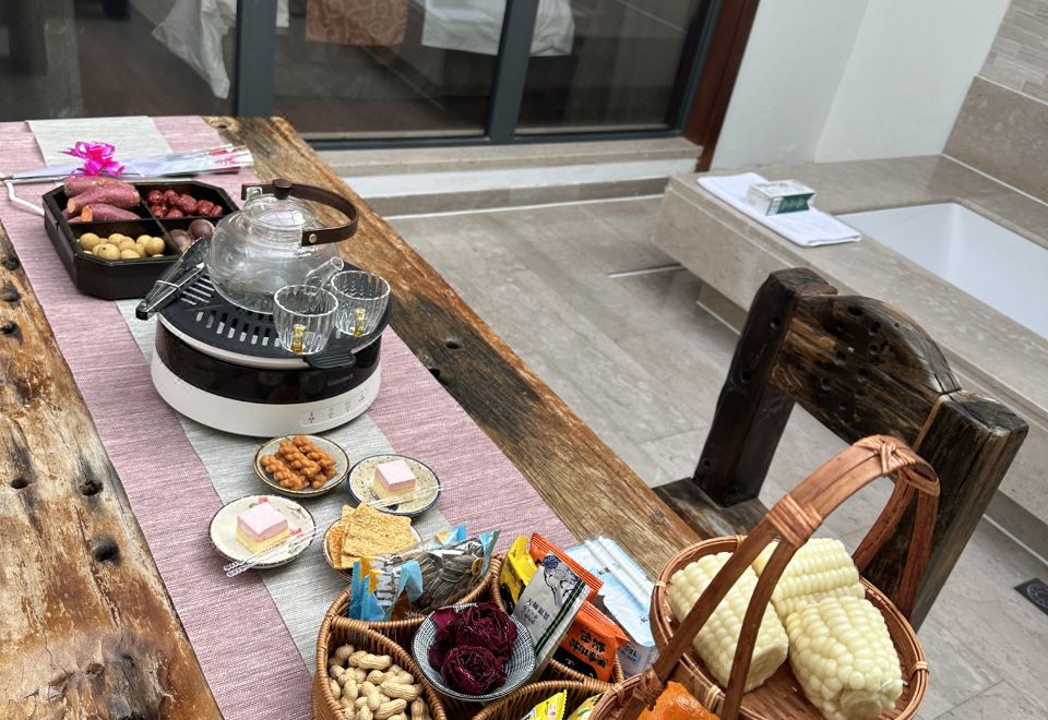 依山私湯庭院套房--圍爐煮茶+私湯溫泉