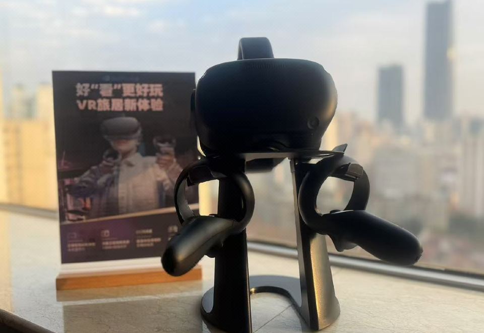 VR主題高級雙床房（VR全景游戲+時空漫步+星際影院）