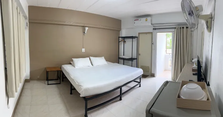 ห้องบัดเจท เตียงใหญ่ 1 เตียง