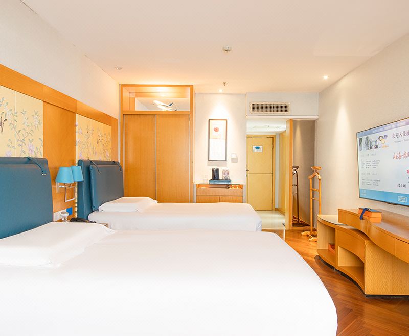 豪华城景双床房【深睡枕+电动沙发】