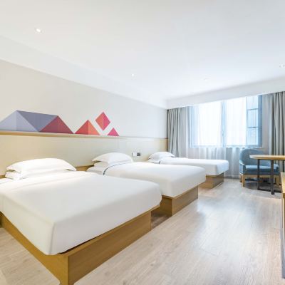 三人房（採光通透+舒適睡眠） 城市便捷飯店（廣州石溪地鐵站琶洲會展店）優惠