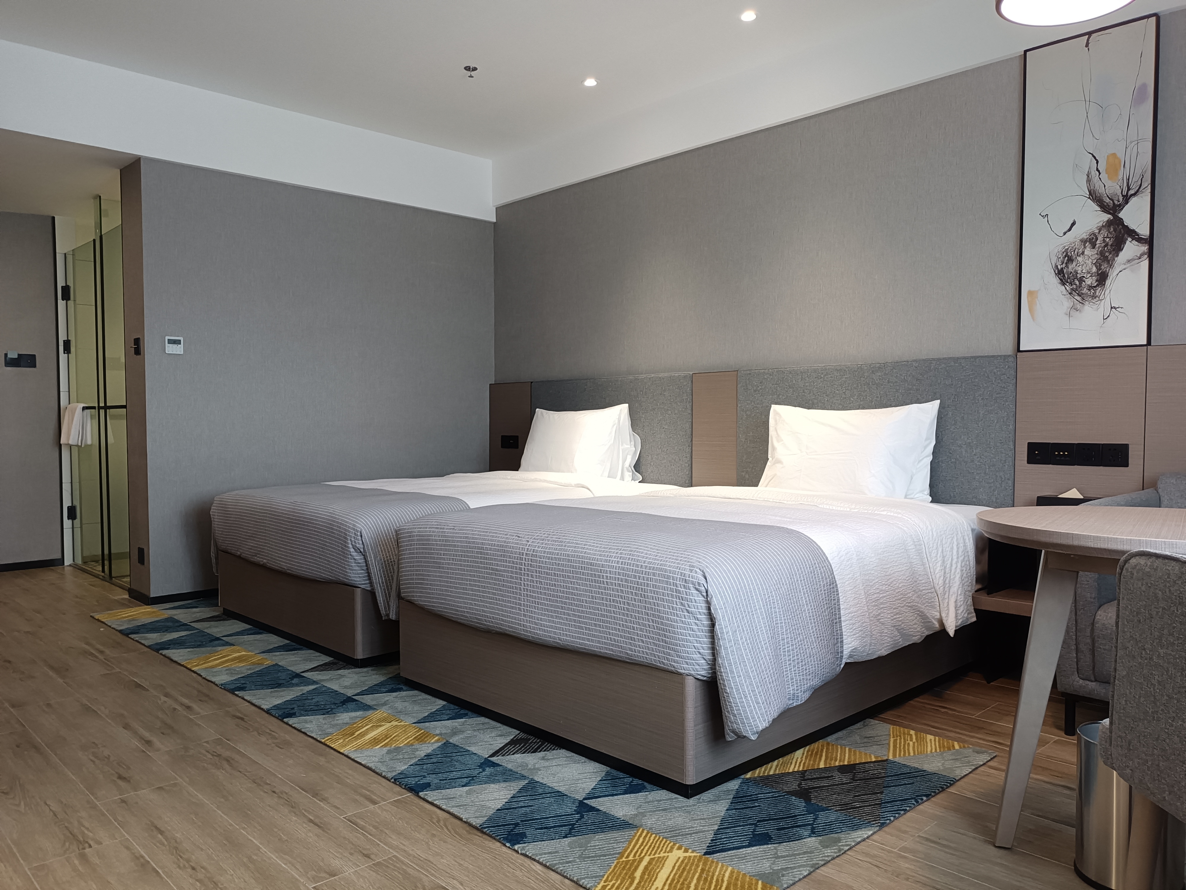 高级双床房（智能马桶+Acca Kappa洗护用品）