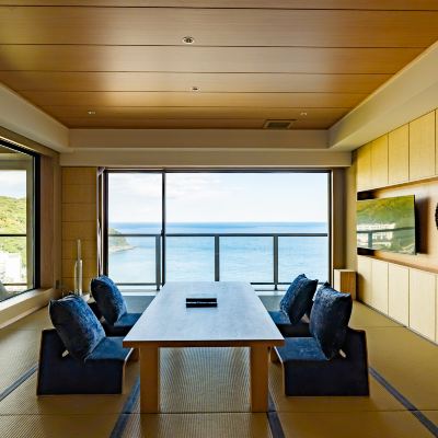 【和洋スーペリア】源泉オーシャンビュー露天風呂 高台から海を望む 絶景の宿　伊豆・熱川温泉 粋光（SUIKO） クーポン