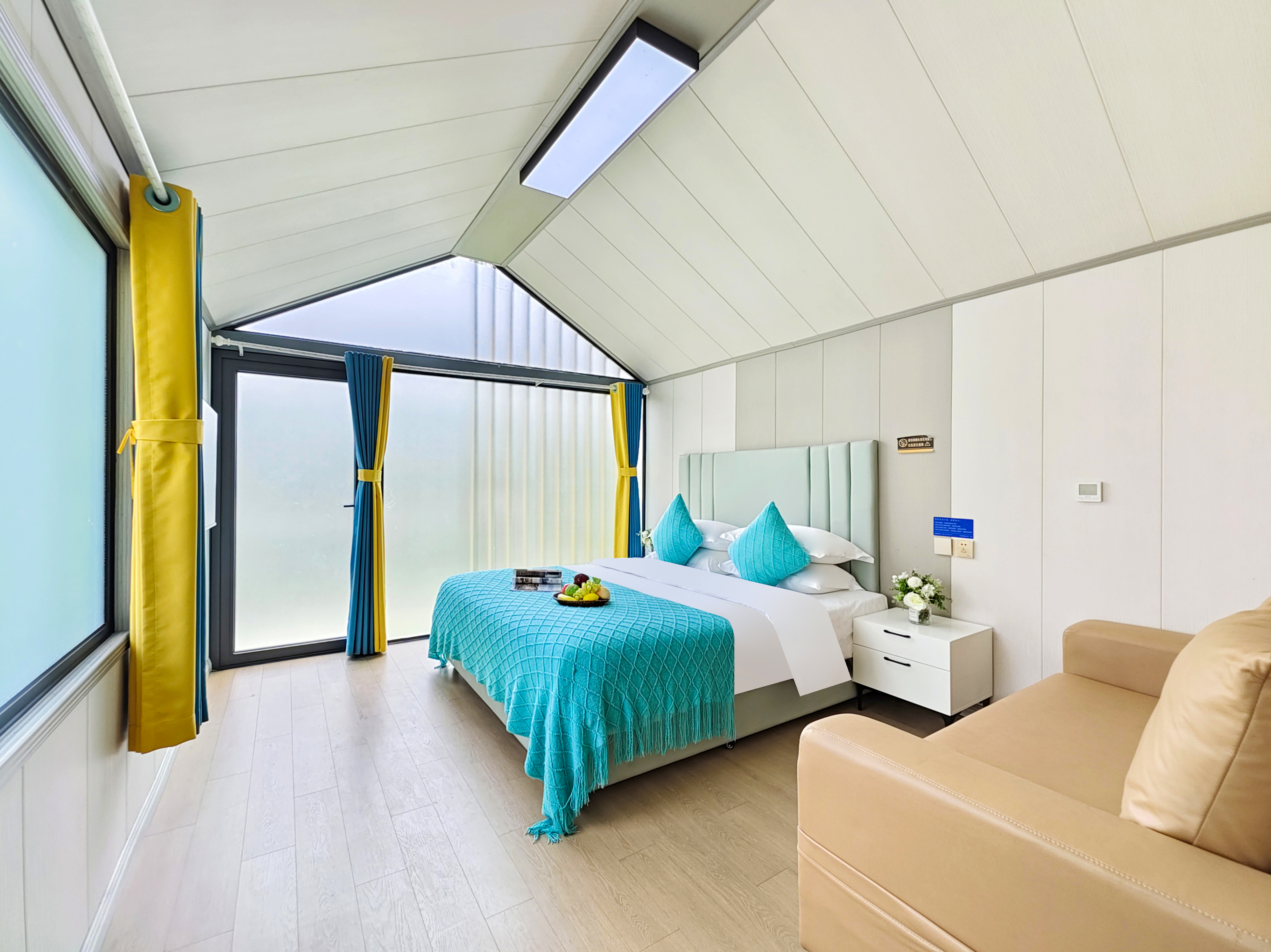 遇蝶·花园特价大床房（空调-网红打卡-山野景观--棋牌娱乐）