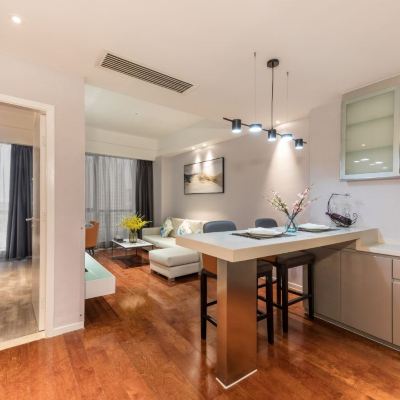 一房豪華套房 蘇州金雞湖博覽中心瑞貝庭公寓飯店優惠