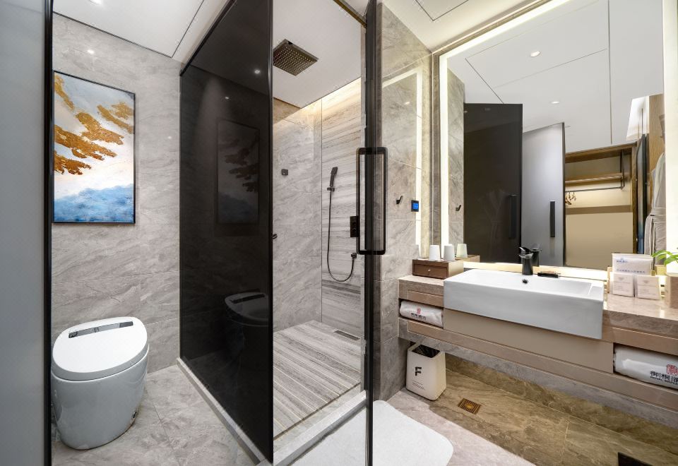 Yusi Warm City View Room