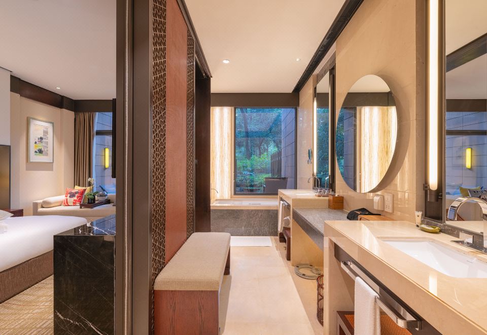 露營寵物庭院大床房