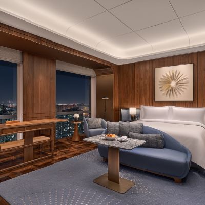 豪華遠景大床房 廈門華爾道夫飯店優惠