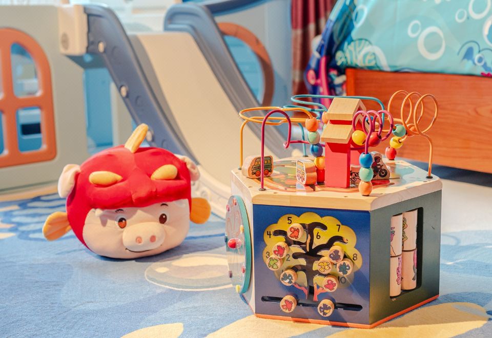 酷芽豬豬俠海洋親子泡池雙床房