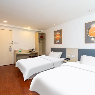 舒適雙床房（公區提供洗衣房+助眠床墊） 新合創意飯店（區中醫醫院店 ）優惠