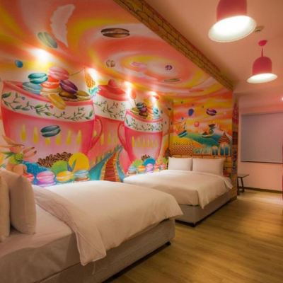 標準主題家庭房 秝芯旅店（高雄駁二愛河館）優惠
