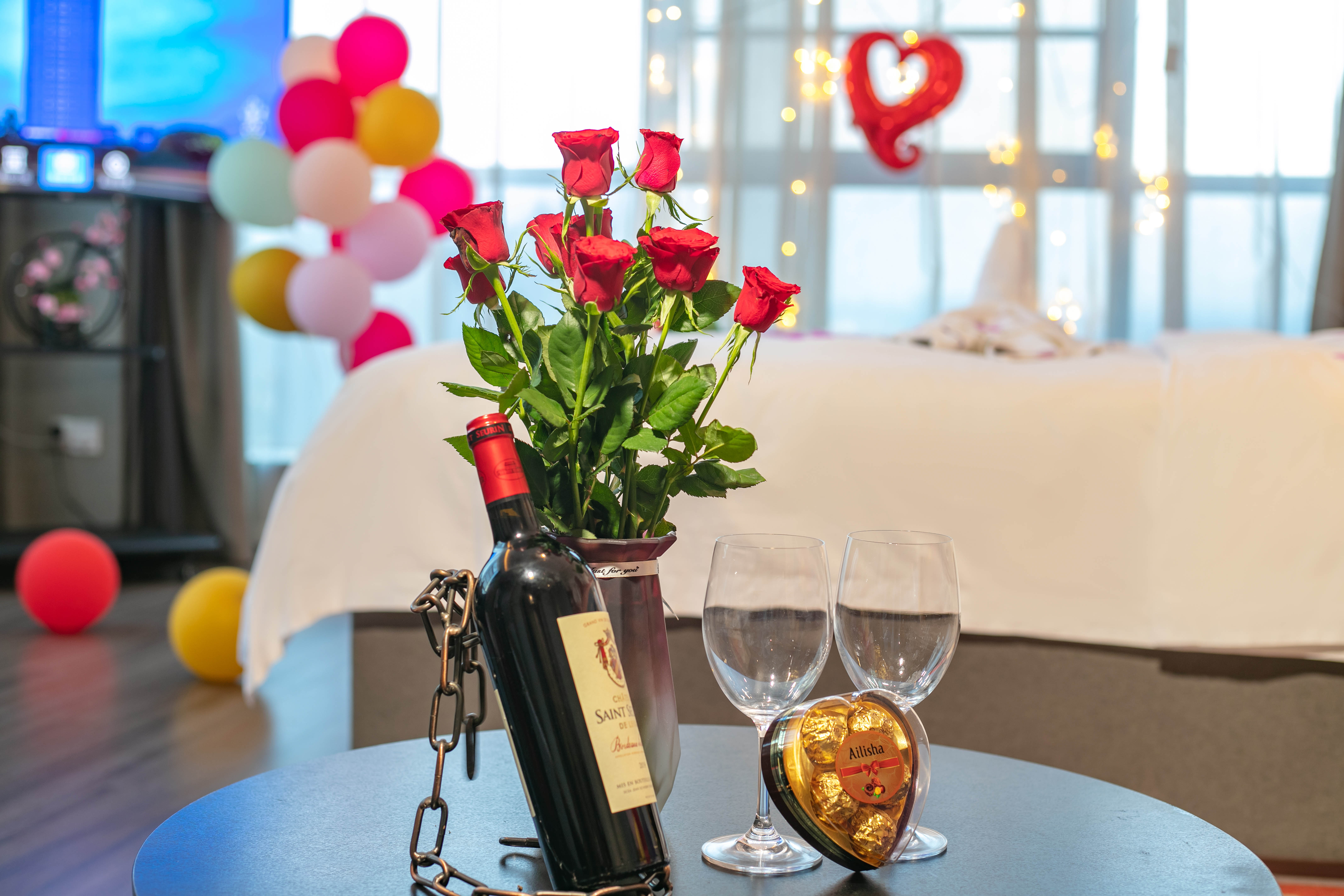 高层观景大床房（全景多面落地窗）