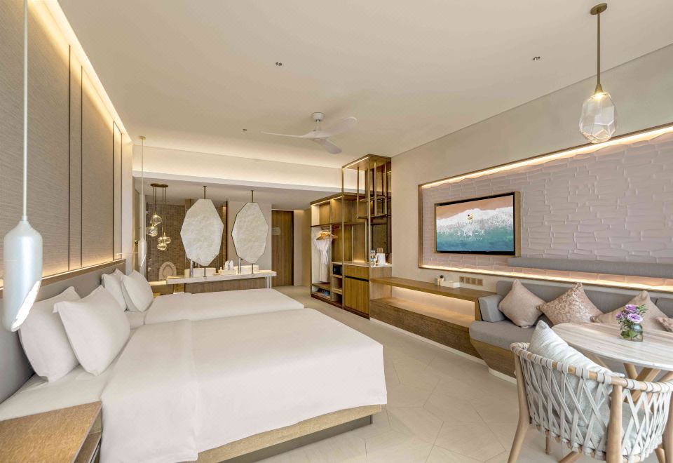 輕奢正海景雙床房