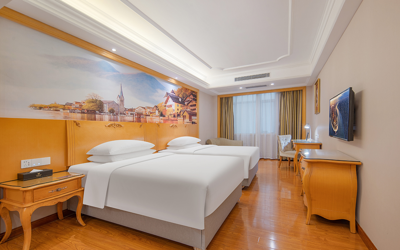 标准双床房【舒适睡眠+空间宽敞+轻奢北欧】