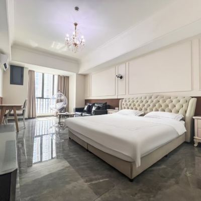 情投意合丨舒適城景大床房 萬敏親子主題公寓（廣州番禺萬達廣場店）優惠