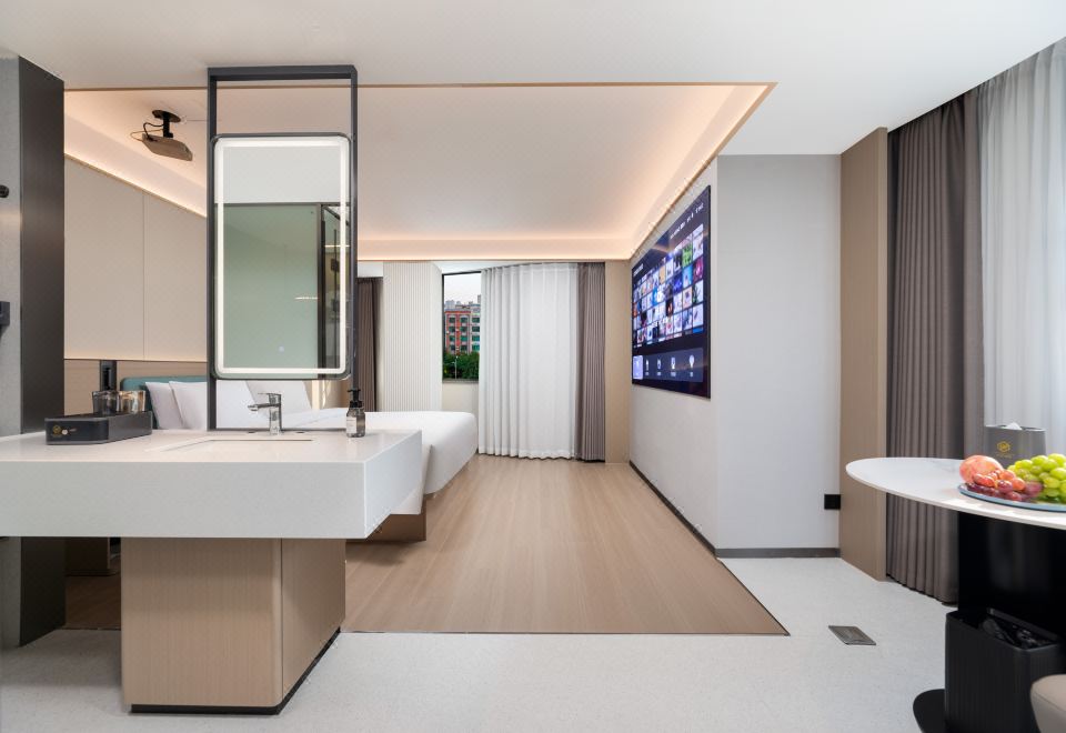 巨幕·影音茶艺房（巨幕投屏+ 独立茶桌）