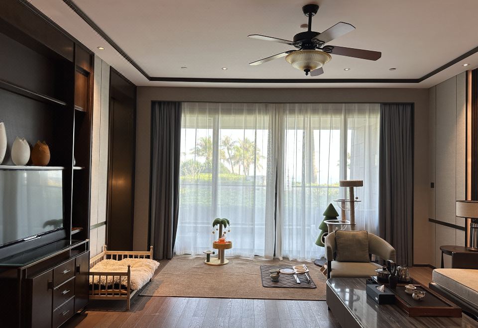 豪华宠物园景套房