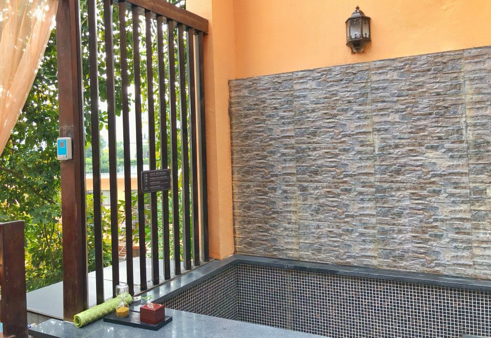 半山别墅花园大床房|独立温泉池