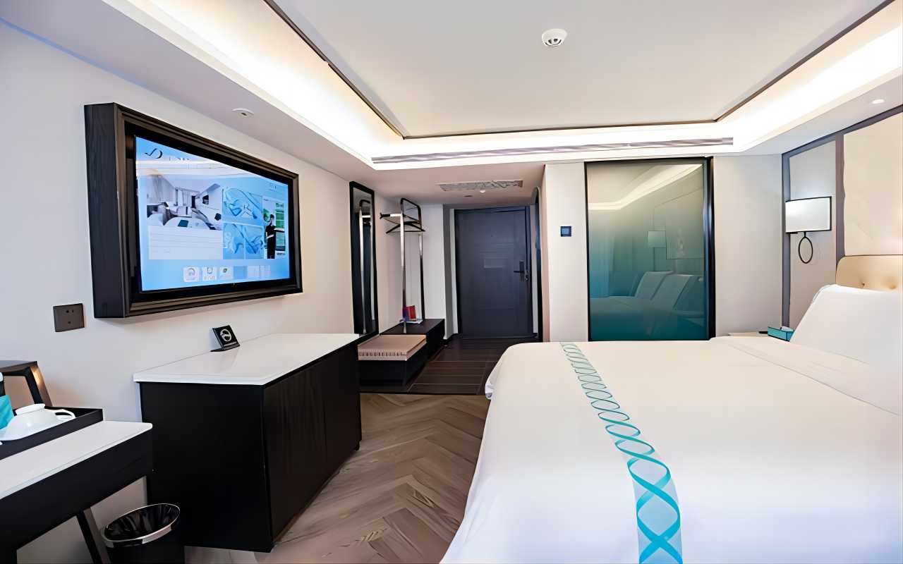 希岸豪华大床房（梦百合零圧床垫+电视投屏舒适睡眠）