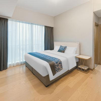 至尊雙床套房（席夢思床墊+洗衣機） 億鉑飯店（珠海拱北口岸富華里店）優惠