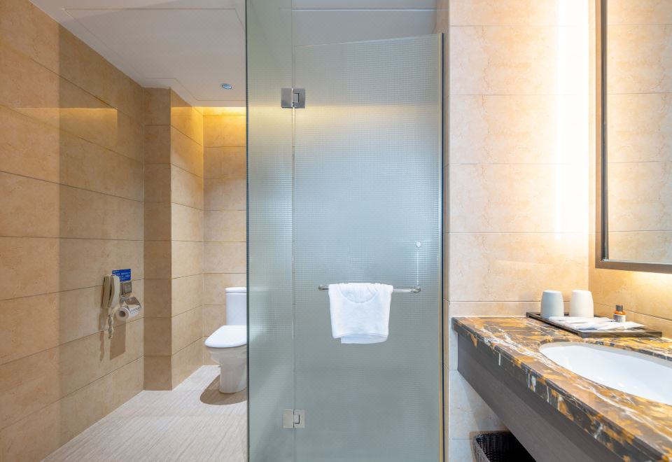 巨幕影音双床房