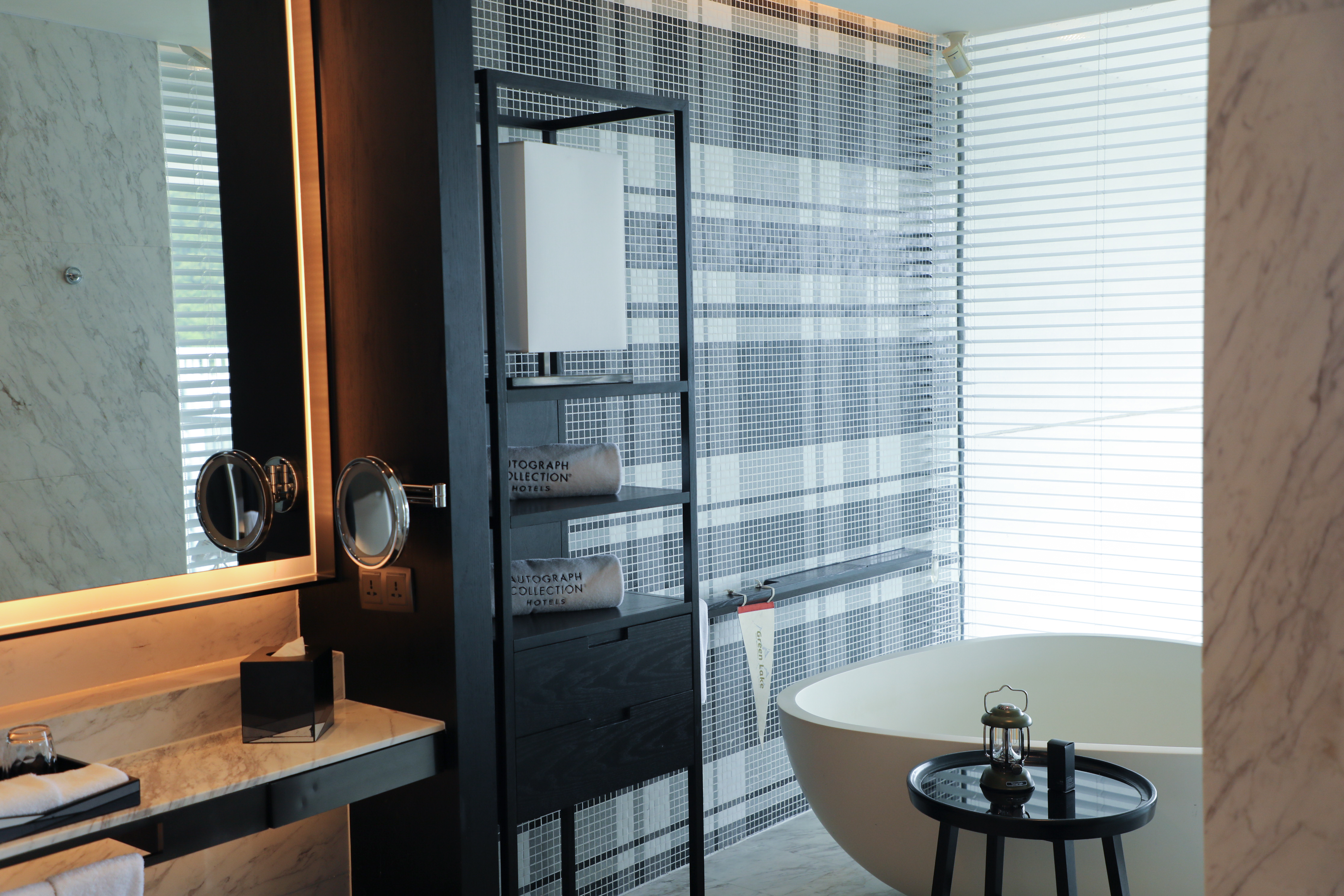 山海奢野露營摩登格海景雙床房