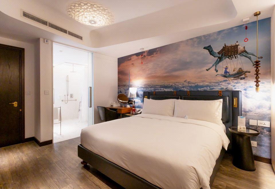 無障礙溪景特大床房