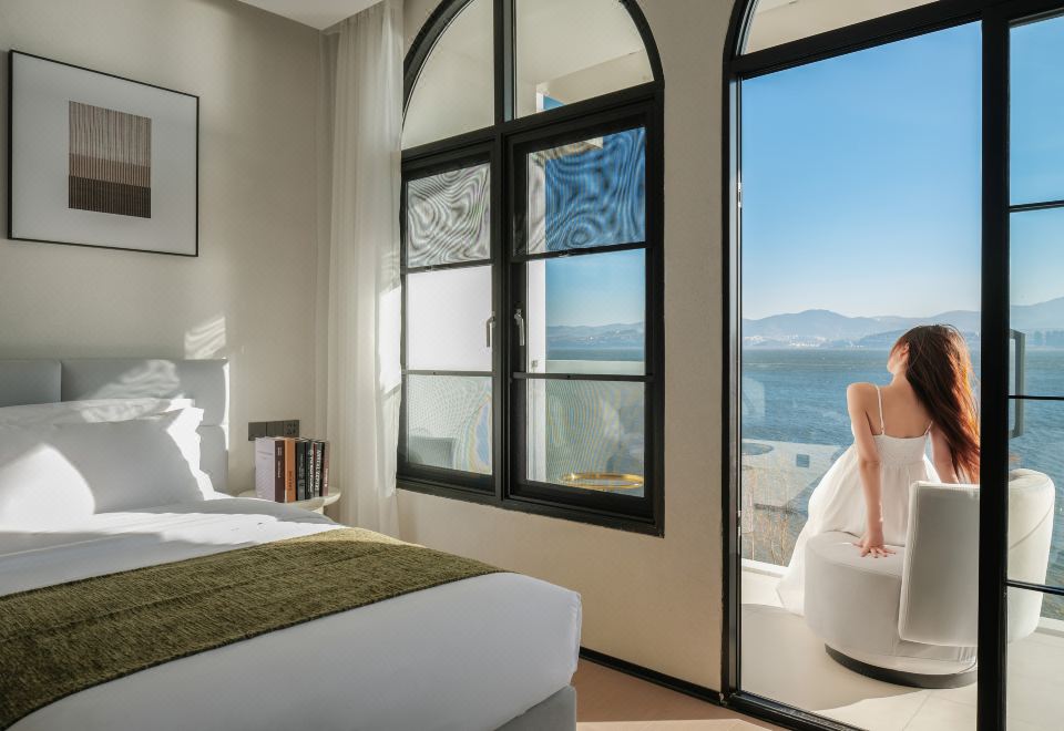 心澜绮梦180°阳台海景大床房·全屋智能+一线海景+阳台