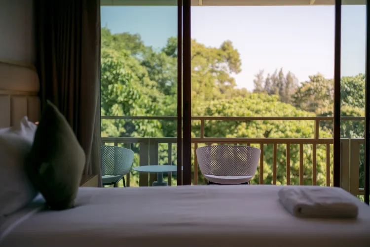 ห้องดีลักซ์ วิวป่า