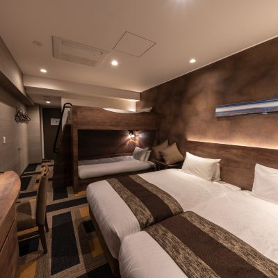 ファミリーツインルーム ホテル・トリフィート 小樽運河 クーポン