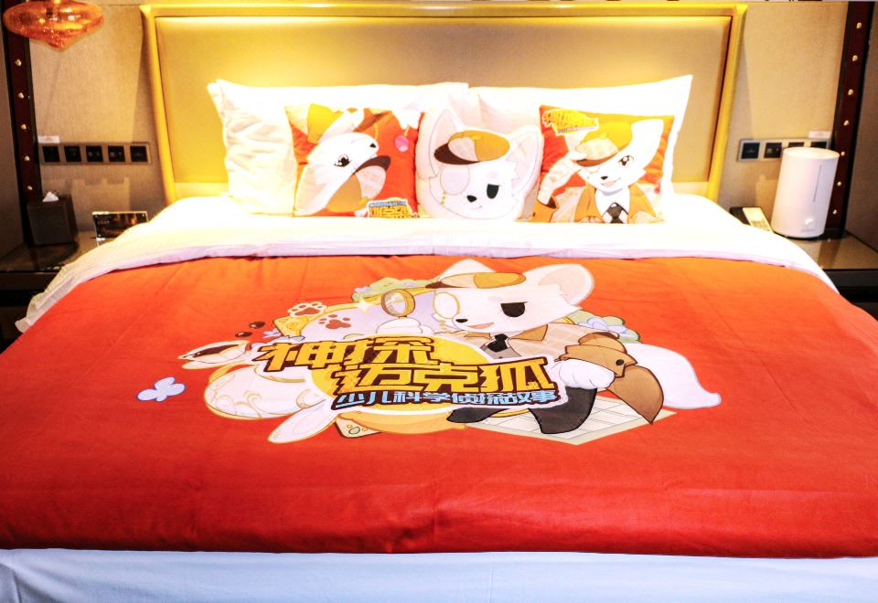 邁克狐親子主題房（沉靜式探索劇本游戲+深睡床墊）