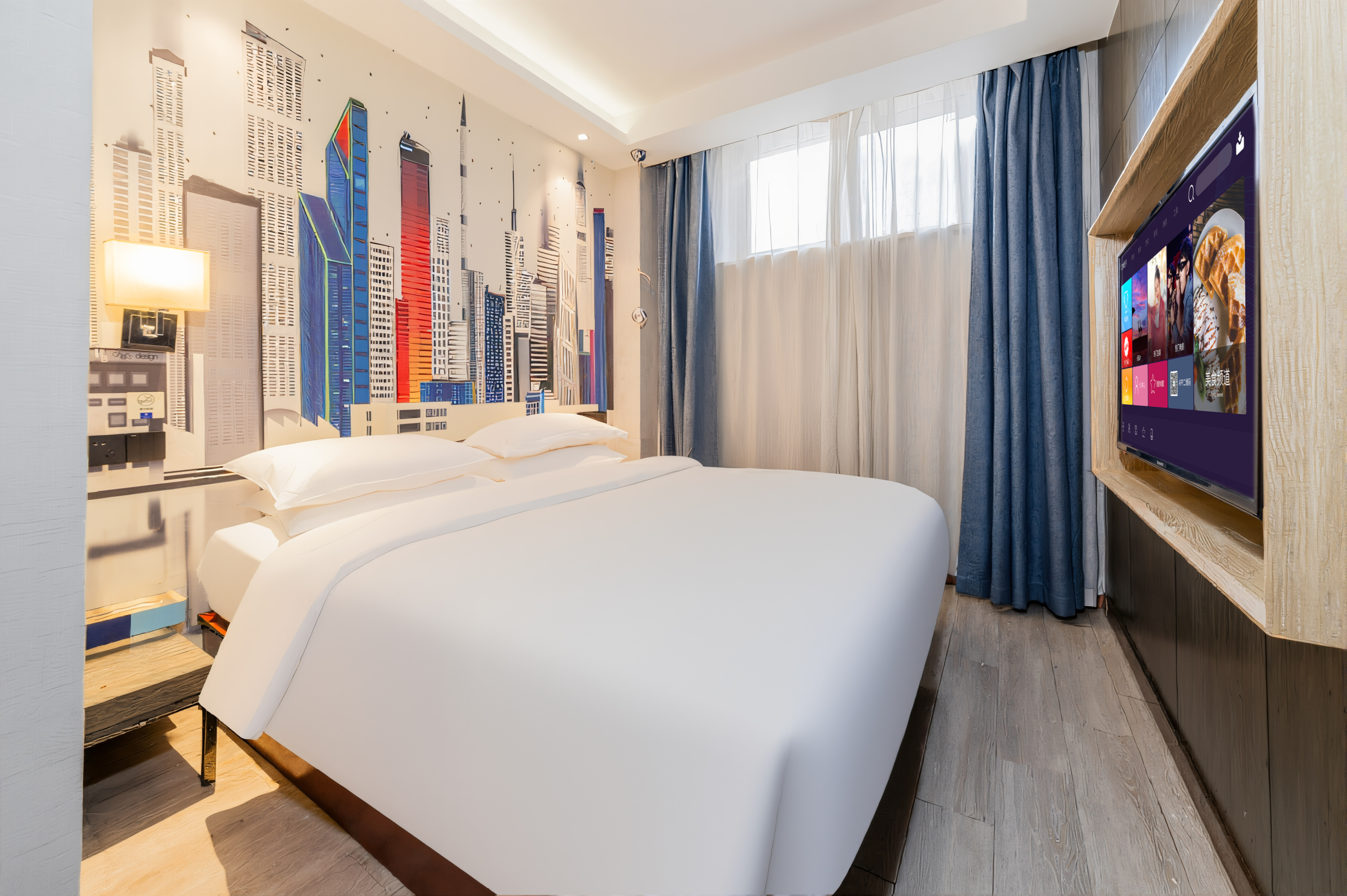 Starway Hotel (Xi'an North Railway Station, Fengcheng Fifth Road)轻奢舒雅大床房（舒适好眠+释压床垫+乾湿分离）