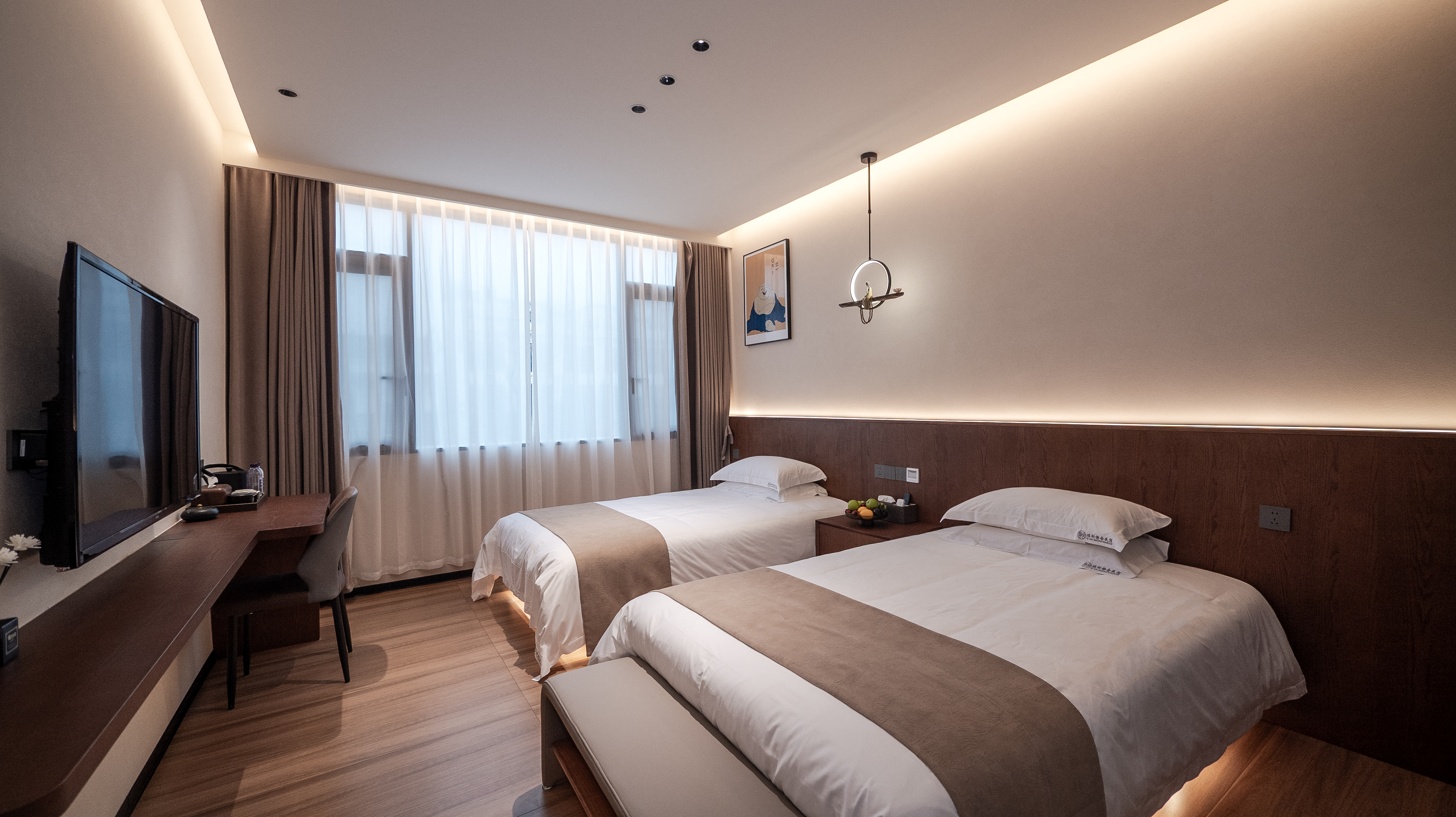 『安隅闲庭』温馨舒适标准间（智能衞浴+中央空调）