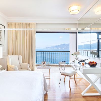 Cruise Guest Room with Sea View Corfu Imperial Grecotel Exclusive Resort Promo Code