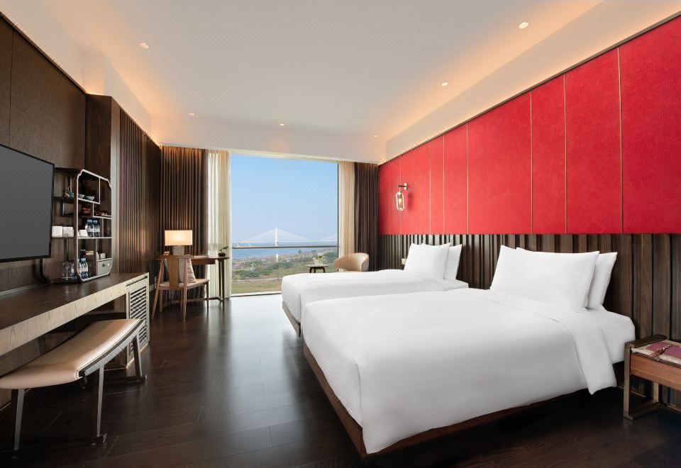 高级海景双床房