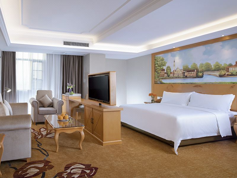 行政大床房（茶几+沙发+旋转电视柜）