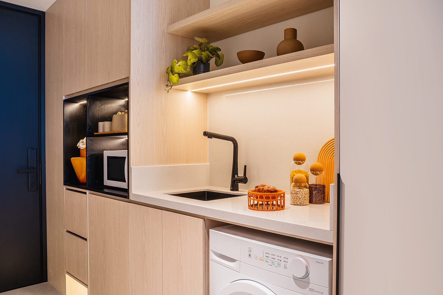 標準單間居室（帶洗衣機）