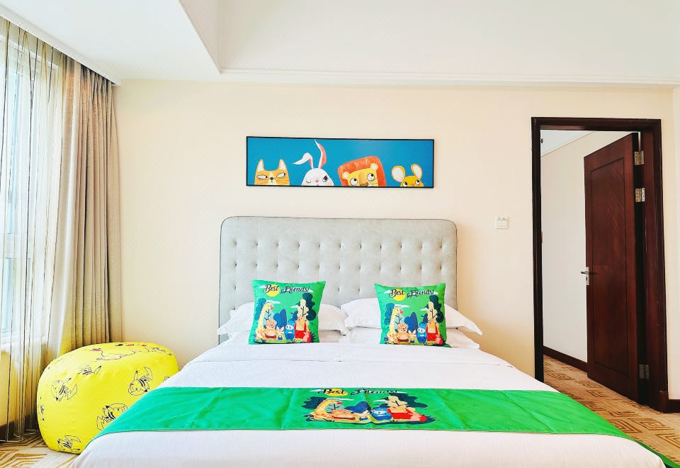 森林秘境亲子双卧套房