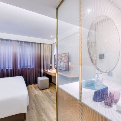 心雅大床房（智能客控+電視投屏+深睡記憶枕） 北京廣渠門漫心飯店優惠