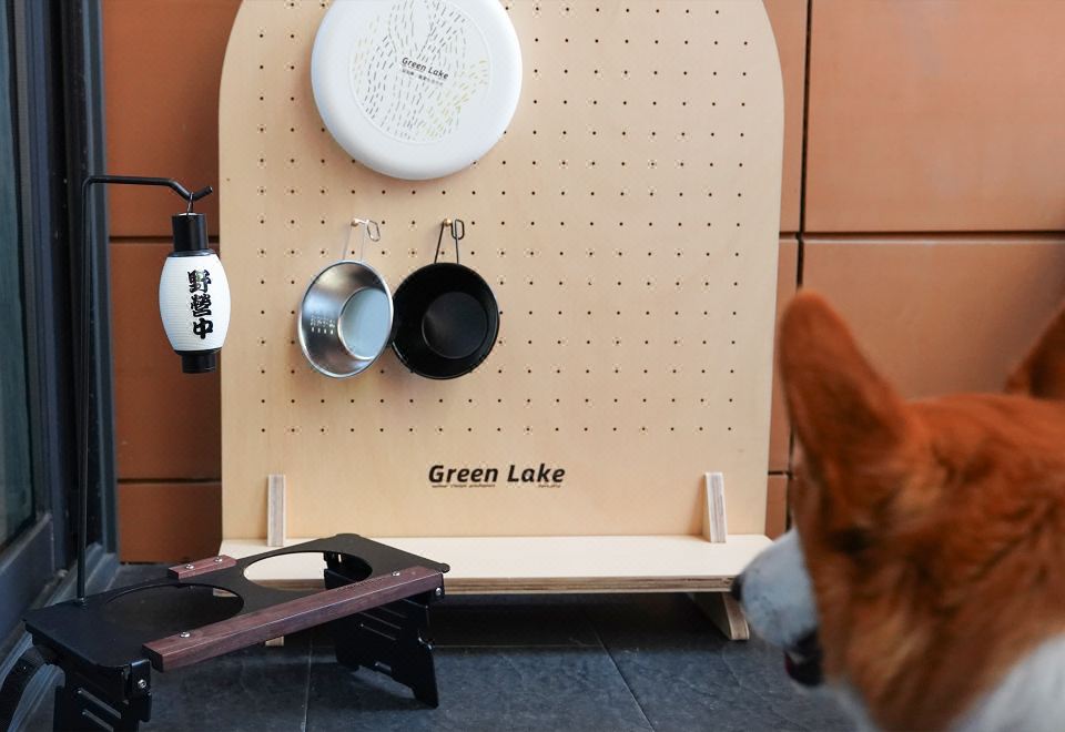 露營寵物庭院大床房