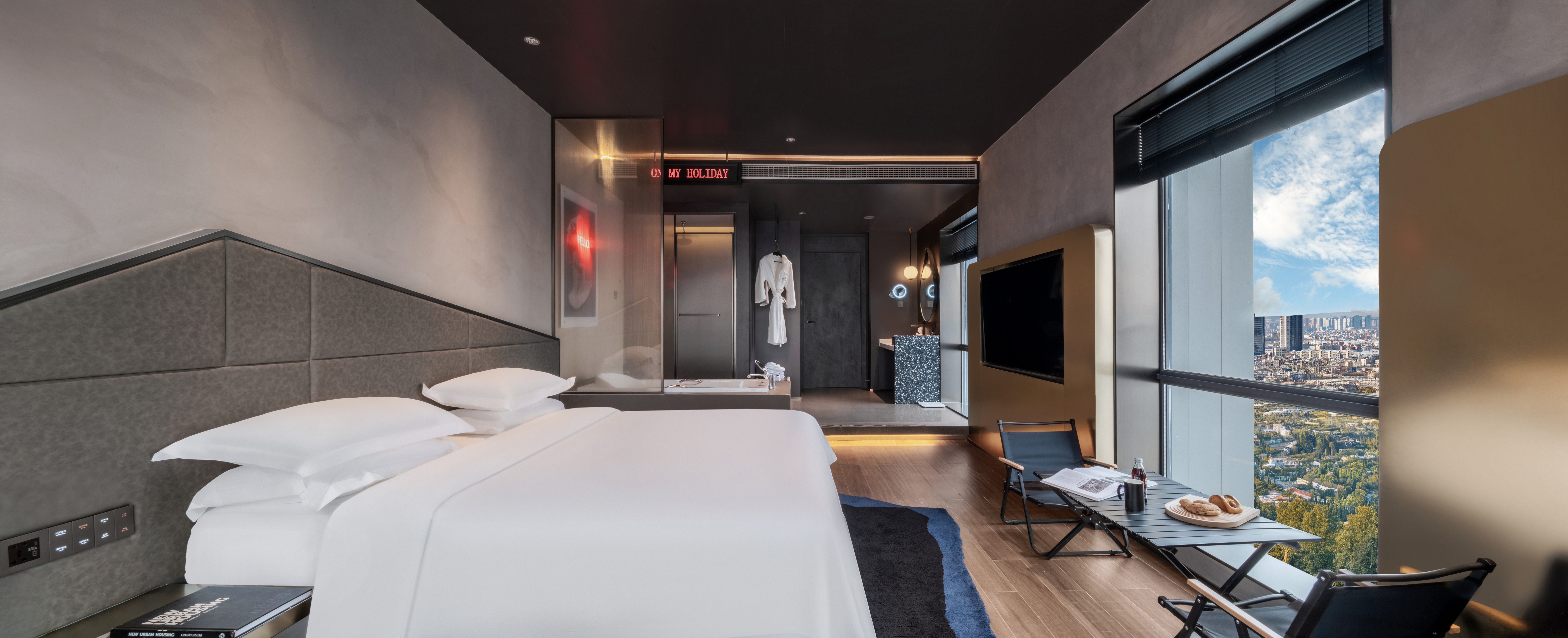 TiAmo复古式套房-浴缸[智能客控+芝华仕头等舱床垫+全套科勒衞浴]