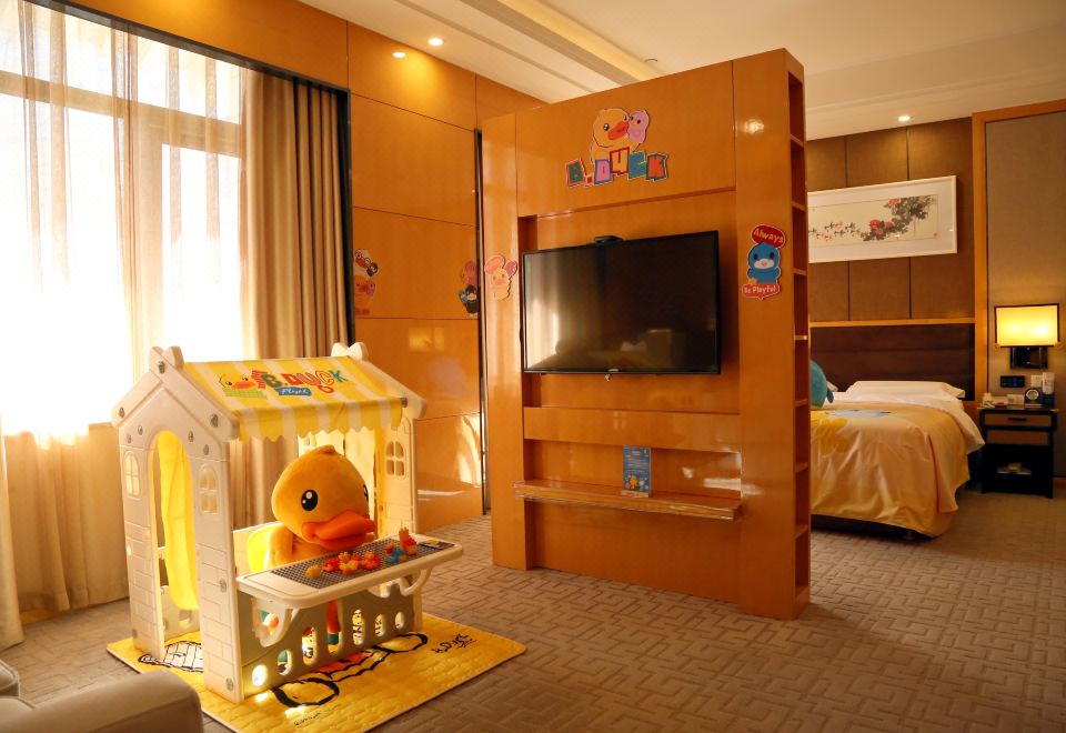 小黄鸭主题房