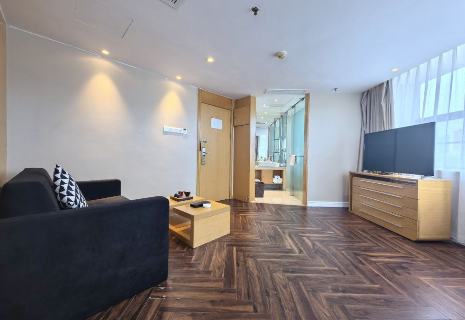 精致套房（180度超大飄窗+助眠床品+功夫茶具）