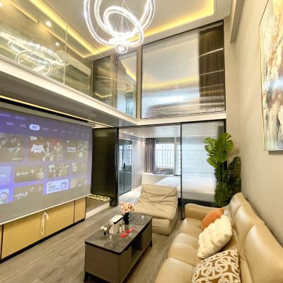 電動麻將·百吋屏幕唱K·莫寧·美拉德風·三室LOFT 珠海莫寧民宿優惠